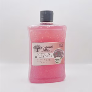 Hibiscus & Aloe Vera Bubble Bath & Body Wash 500ml