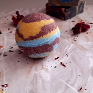 Jupiter Bubble Bath Bomb Orange 155g