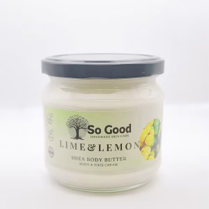Lemon & Lime Shea Body Butter 300g