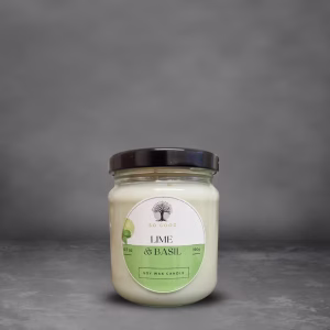 Lime & Basil Soy Candle 190g 6.7oz