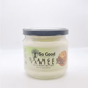 Orange & Vanilla Shea Body Butter 300g