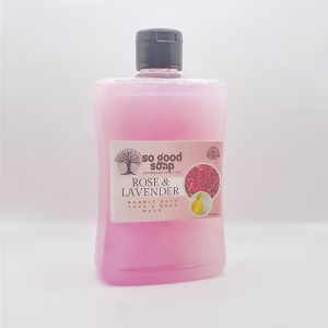 Rose & Lavender Bubble Bath & Body Wash 500ml
