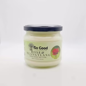 Rose & Ylang Ylang Shea Body Butter 300g